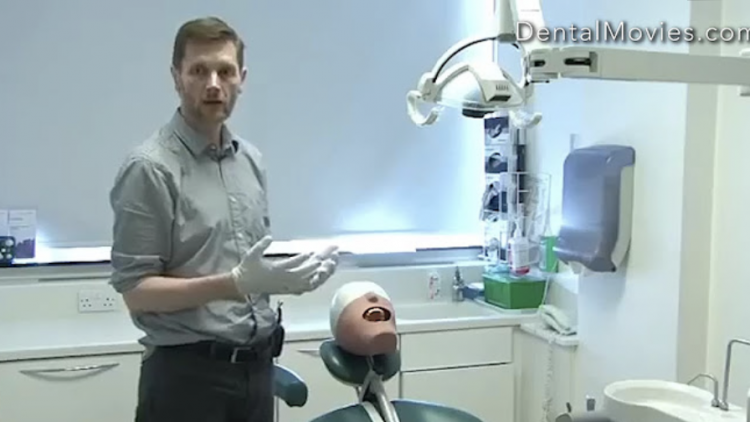 Dentist and patient position